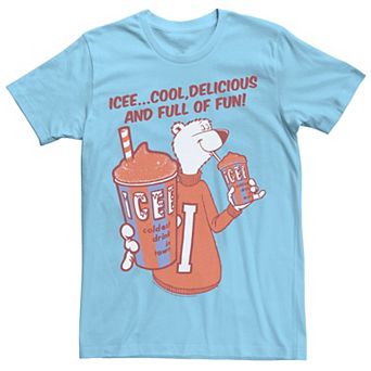 Men's ICEE Cool Delicious And Full Of Fun Coldest Drink In Town Tee