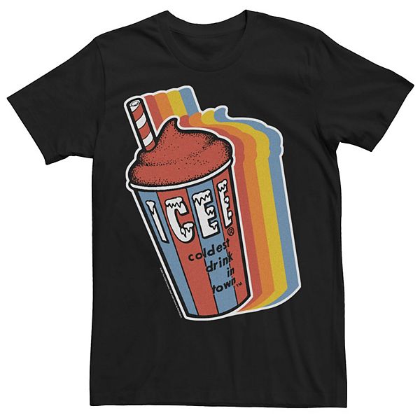 Men's ICEE Retro Neon Portrait Overlay Tee