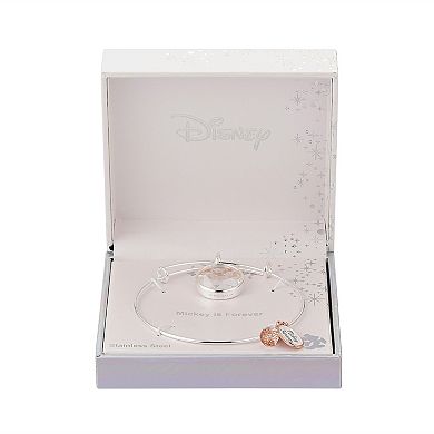 Disney's Mickey Mouse Crystal Bead Shaker Bangle Bracelet