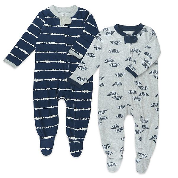 Baby Boy HONEST BABY CLOTHING Organic 2 Pack Sleep Plays