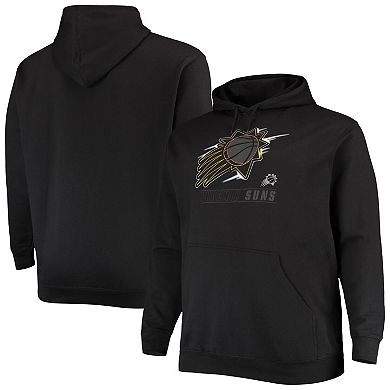 Men's Black Phoenix Suns Big & Tall Heart & Soul Pullover Hoodie