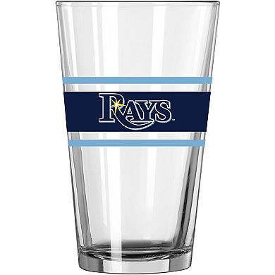 Tampa Bay Rays 16oz. Stripe Pint Glass