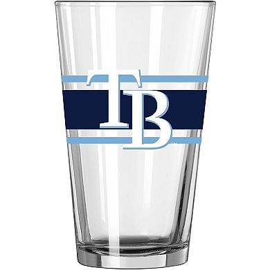 Tampa Bay Rays 16oz. Stripe Pint Glass
