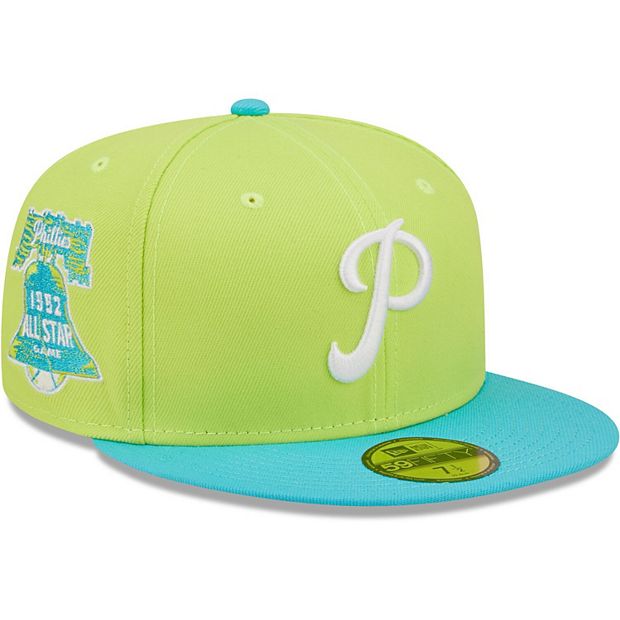 Men's New Era Green Philadelphia Phillies 1952 MLB All-Star Game Cyber Vice  59FIFTY Fitted Hat