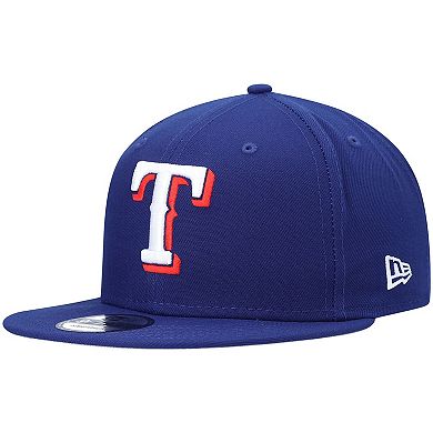 Men's New Era Royal Texas Rangers Primary Logo 9FIFTY Snapback Hat