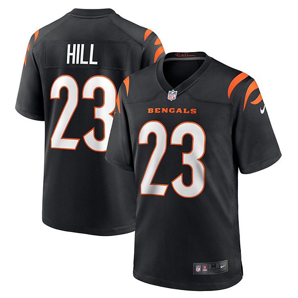 Men's Nike Daxton Hill Black Cincinnati Bengals 2022 NFL Draft