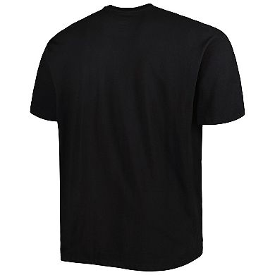 Men's Black Milwaukee Bucks Big & Tall Heart & Soul T-Shirt