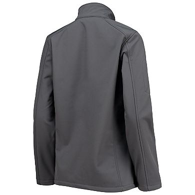 Women's Dunbrooke Gray Washington Commanders Sonoma Softshell Full-Zip Jacket