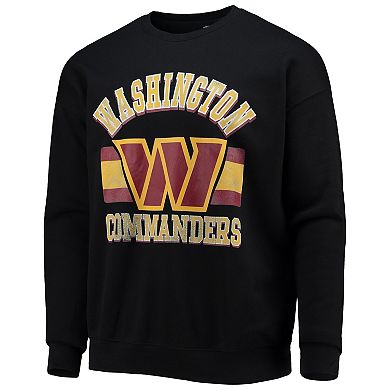 Men's NFL x Darius Rucker Collection by Fanatics Black Washington Commanders Sponge Fleece Pullover Sweatshirt