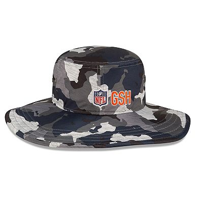 Men's New Era Camo Chicago Bears 2022 NFL Training Camp Official Panama Bucket Hat
