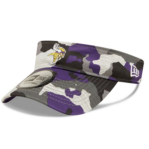 Men's New Era Camo Minnesota Vikings 2022 NFL Training Camp Official  39THIRTY Flex Hat