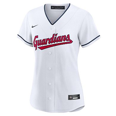 Women's Nike White Cleveland Guardians Home Replica Team Jersey