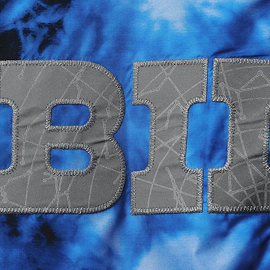 Women's Mitchell & Ness Royal Buffalo Bills Galaxy Full-Zip Windbreaker Hoodie Jacket