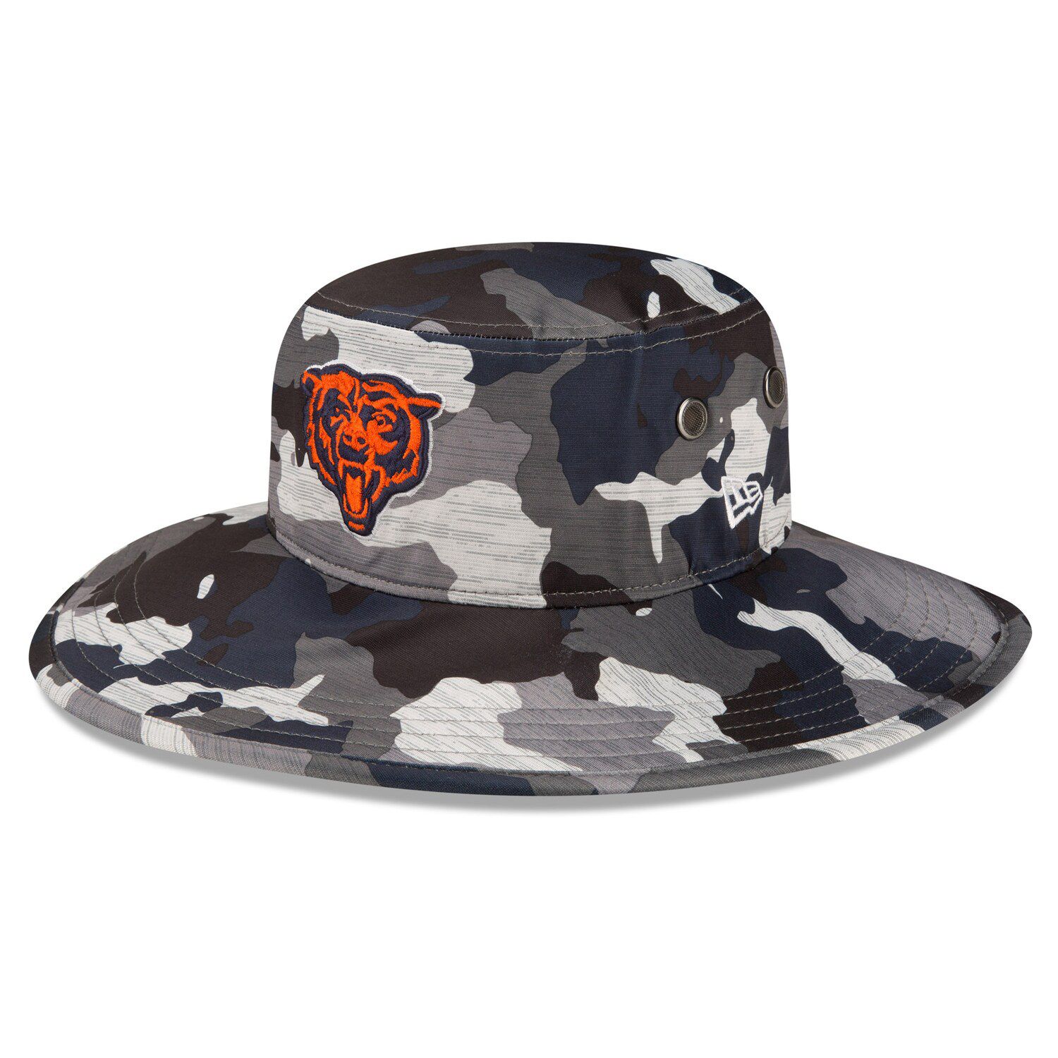 Men's New Era Camo Chicago Bears Adventure Boonie Bucket Hat