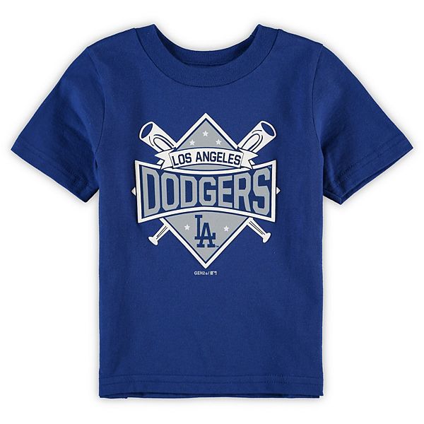 Los Angeles Dodgers Hot Bats Tee Shirt 18M / Royal Blue