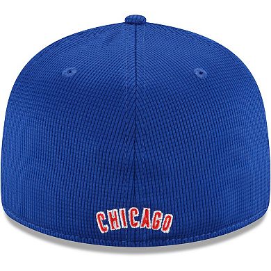 Men's New Era Royal Chicago Cubs 2022 Clubhouse Alternate Team Logo Low Profile 59FIFTY Fitted Hat