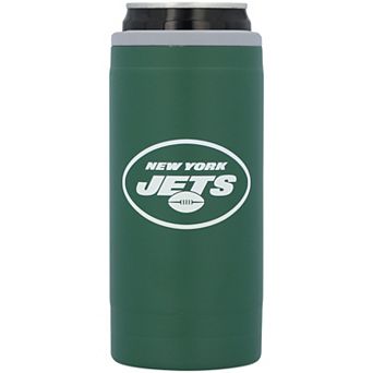 New York Jets 12oz. Flipside Powdercoat Slim Can Cooler