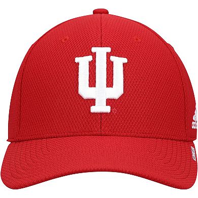 Men's adidas Crimson Indiana Hoosiers 2021 Sideline Coaches AEROREADY Flex Hat