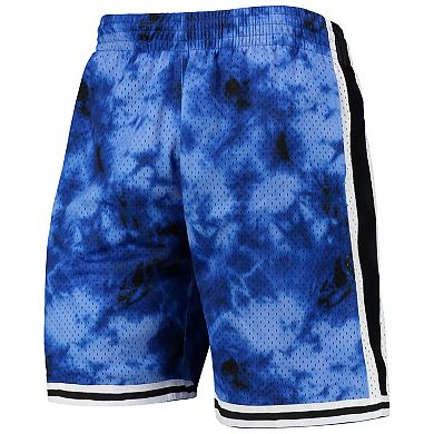 Men's Mitchell & Ness Royal Philadelphia 76ers Hardwood Classics 2000 Galaxy Swingman Shorts
