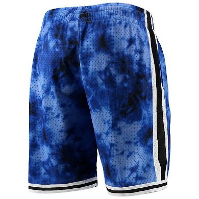 Men's Mitchell & Ness Royal Philadelphia 76ers Hardwood Classics 2000 Galaxy Swingman Shorts