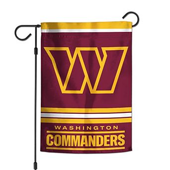 WinCraft Washington Commanders 12" x 18" Team Double-Sided Garden Flag