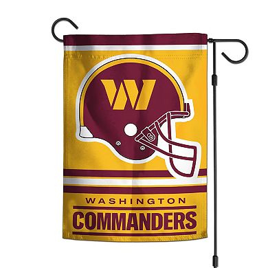 WinCraft Washington Commanders 12" x 18" Team Double-Sided Garden Flag