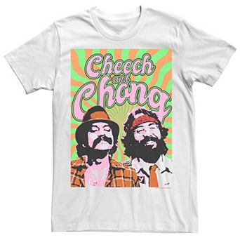 Men's Cheech And Chong Vintage Retro Tee