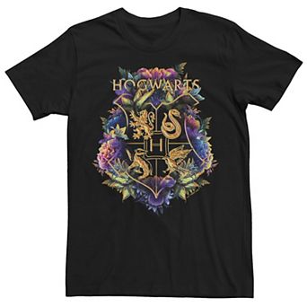 Men's Harry Potter Deathly Hallows 2 Plant Crest Tee