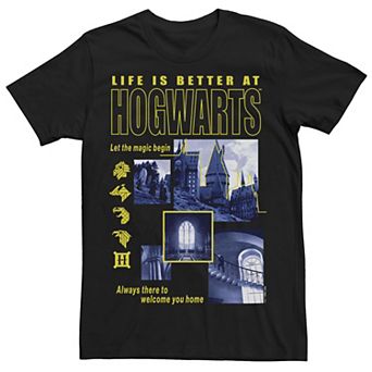 Men's Harry Potter Deathly Hallows 2 Let The Magic Begin Tee
