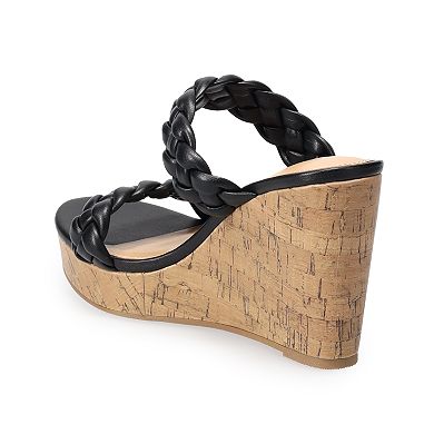 LC Lauren Conrad Idelle 2 Women's Wedge Sandals
