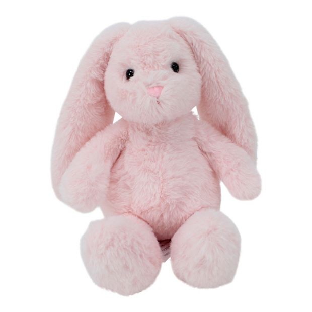 Brushed-inside leggings - Light pink/rabbit - Kids