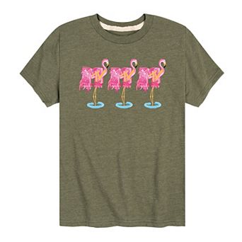 Boys 8-20 MTV Logo Flamingos Graphic Tee