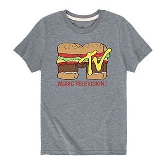 Boys 8-20 MTV Logo Burger Graphic Tee