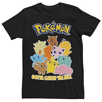 Men's Pokemon Gotta Catch Crew Tee