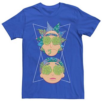 Men's Rick And Morty Face Plants Tee