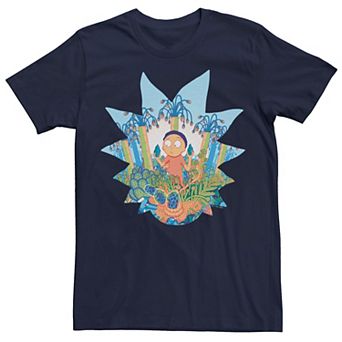 Men's Rick And Morty Plants Garden Tee
