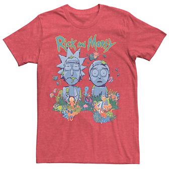 Men's Rick And Morty Big Face Tee