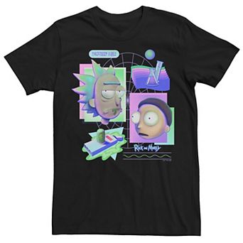 Men's Rick And Morty Scientific Neon Tee