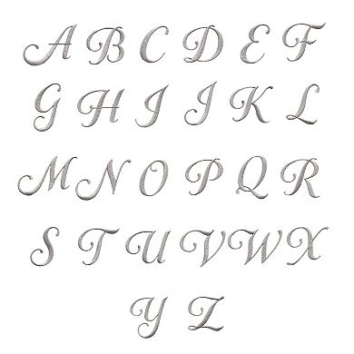 Linum Home Textiles Monogrammed Luxury Turkish Cotton Novelty Hand Towels 2-pack Set