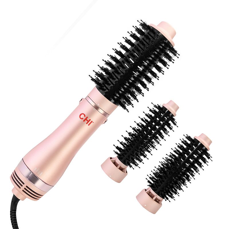 CHI 3-in-1 Round Blowout Brush, Multicolor