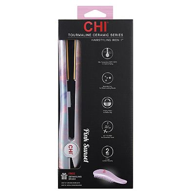 Chi Air Expert Straightener CHI Classic Tourmaline Ceramic Hairstyling Iron 1.5  main image 4