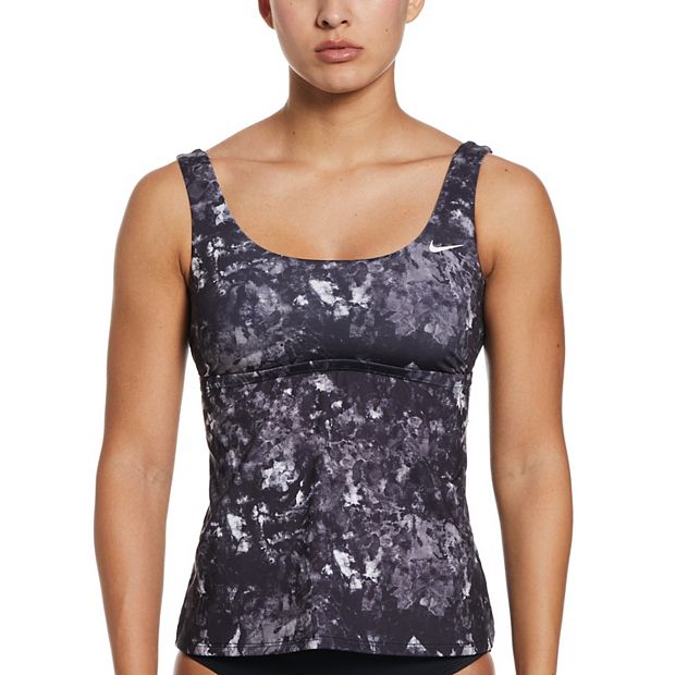 Women s Nike Earth Dye Scoopneck Tankini Top