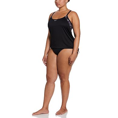 Plus Size Nike Layered Tankini Swimsuit Top