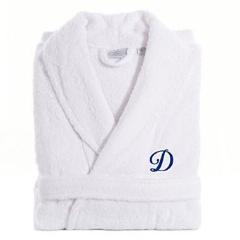 Linum Home Textiles Turkish Cotton Personalized Unisex Tie Front Terry Bathrobe