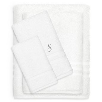 Linum Home Textiles Turkish Cotton Denzi 4 pc Personalized Towel Set