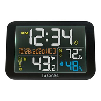 La Crosse Technology 308-66677 in Color Wireless Weather Station with Time