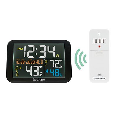 La Crosse Technology 308-66677-INT Color Wireless Weather Station with Time
