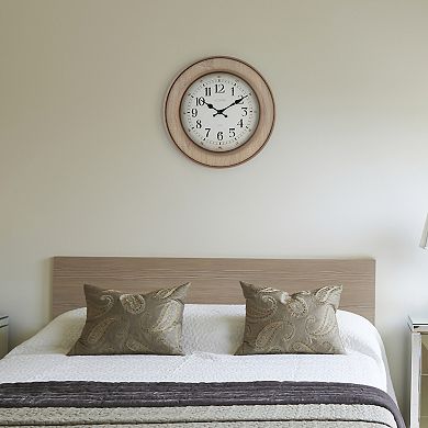 La Crosse Technology 404-3041 16-Inch Livingston Quartz Analog Wall Clock