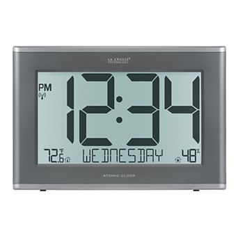 La Crosse Technology 513-21867 in Extra-Large Atomic Digital Clock with Backlight