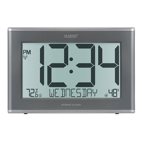 La Crosse Technology 51321867INT ExtraLarge Atomic Digital Clock